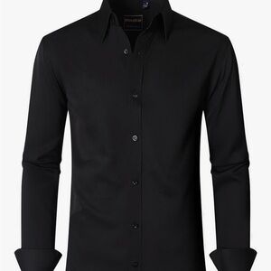Men's Black Dress Shirt